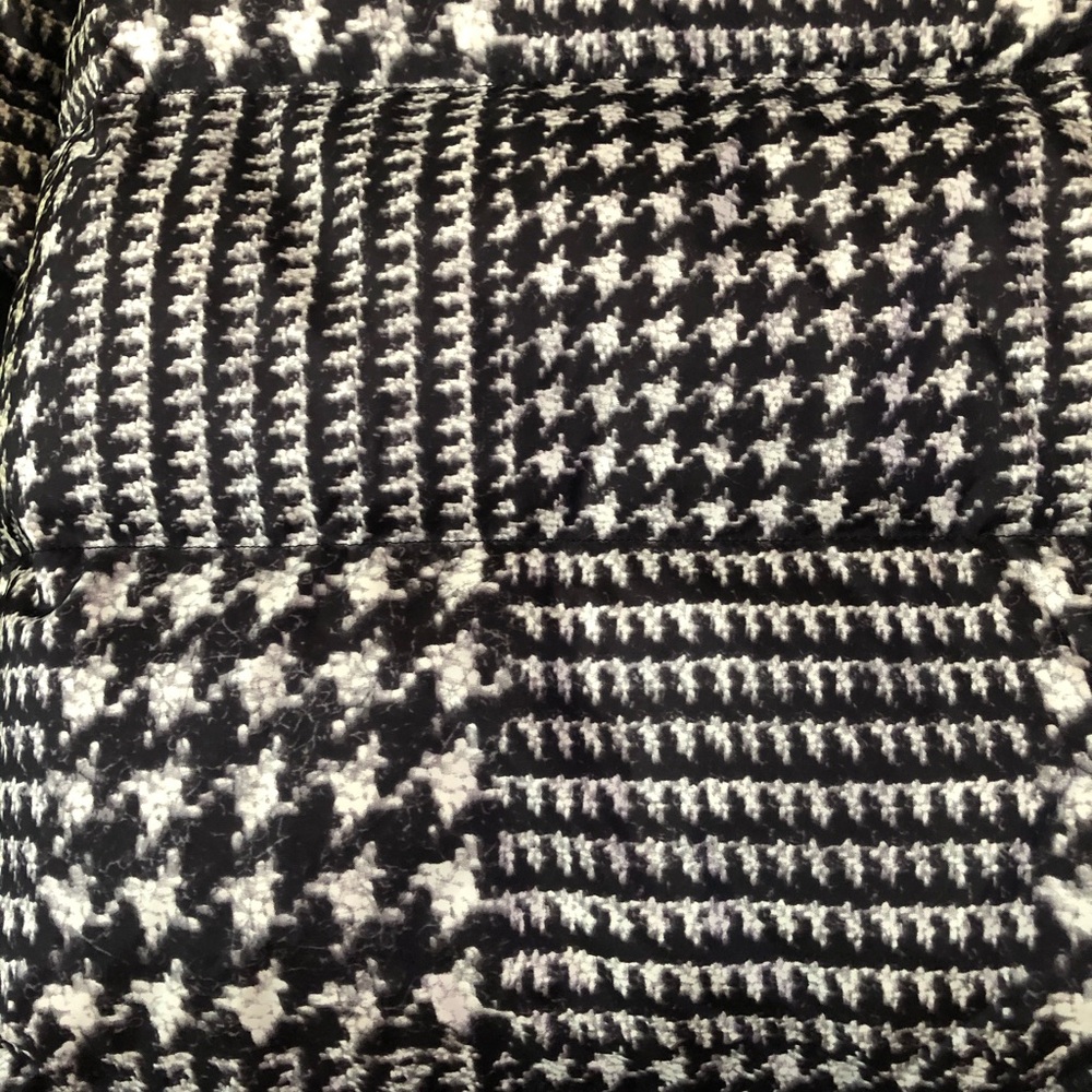 Lamb Burton Warm winter coat L EUC Super Duper Rare Houndstooth - Picture 5 of 5